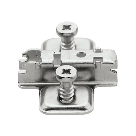 Blum 3mm Mounted Euro Screw Wing Baseplate for Cliptop Hinges 173L8130